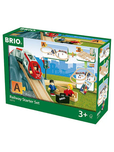 BRIO World Wooden Starter Track Pack