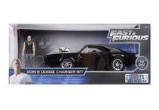 1970 Dodge Charger *Fast and Furious*, black Including Dom Toretto Figure.