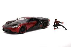 1/24 2017 Ford GT with diecast Miles Morales Figure.