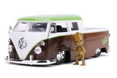 1963 Volkswagen Bus Pick-up *Groot* Guardians of the Galaxy, brown/white/green