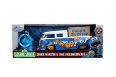 1962 Volkswagen Bus pick-up *Sesame Street Cookie Monster* with Cookie Monster Figure