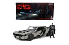 1/24 Batman Batmobile 2022 Comic Con with figure, black chrome
