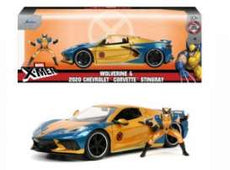 1/24 Chevrolet Corvette *Marvel X-Men*, yellow/blue