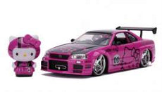 1/24 2002 Nissan Skyline GT-R (BNR34) *Hello Kitty*, pink