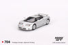 1/64 Mini GT MGT00704-L Bugatti EB110 GT Grigio Chiaro LHD