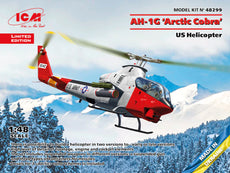 ICM 48299 1/48 AH-1G Arctic Cobra US Attack Helicopter Ltd Ed kit
