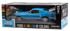 Ford Mustang Fastback - "Ford rainbow of colors" - Sierra blue - (1/18)