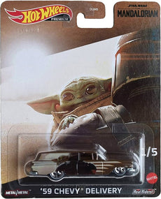 Hot Wheels '59 Chevy Delivery, Star Wars The Manalorian 1/5