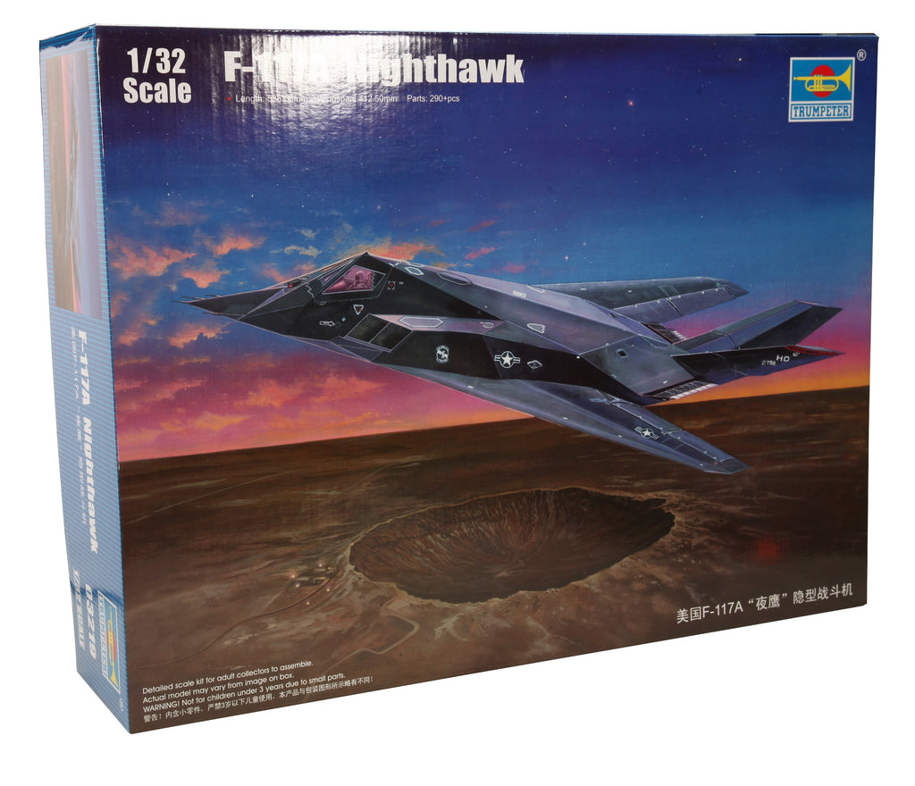 Trumpeter 1/32 F-117A Nighthawk BY LARRY SCHRAMM | AUGUST 6, 2012