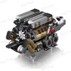Mould King W16 Engine Building Blocks Sets, V8 Engine Model kit