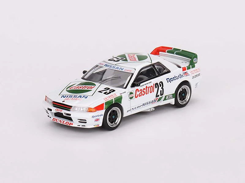 MINI GT No.592 Nissan Skyline GT-R (R32) Gr. A #23 1990 Macau Guia Race Winner MGT00592