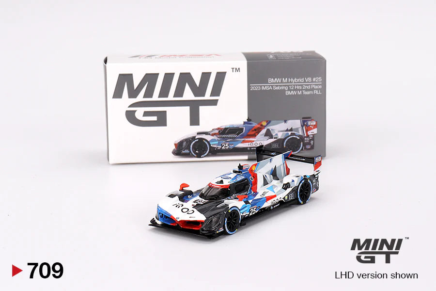 BMW M Hybrid V8 #25 BMW M Team RLL 2023 IMSA Sebring 12 Hrs 2nd Place
