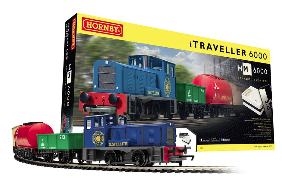 TRAVELLER 6000 TRAIN SET OO HORNBY