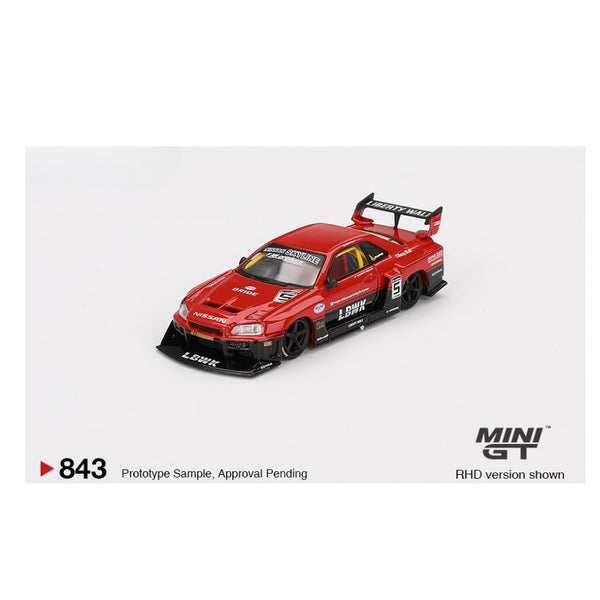 (2点) 「MINI GT」 Nissan LB-ER34 SKYLINE Untitleddesign-2025-04-
