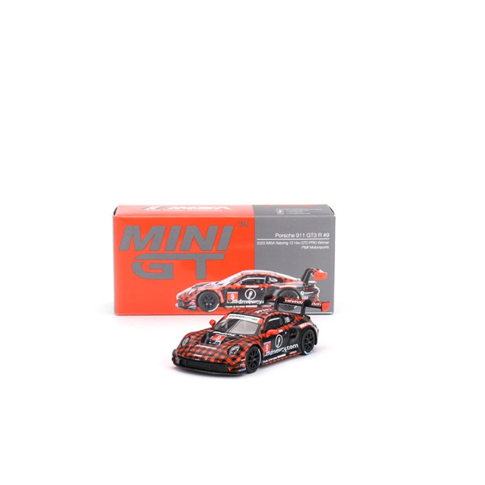 PORSCHE 911 GT3 R WINNER 12H SEBRING 2023 BACHLER / VANTHOOR - MINIGT SCALE 1:64 (MGT00770L)