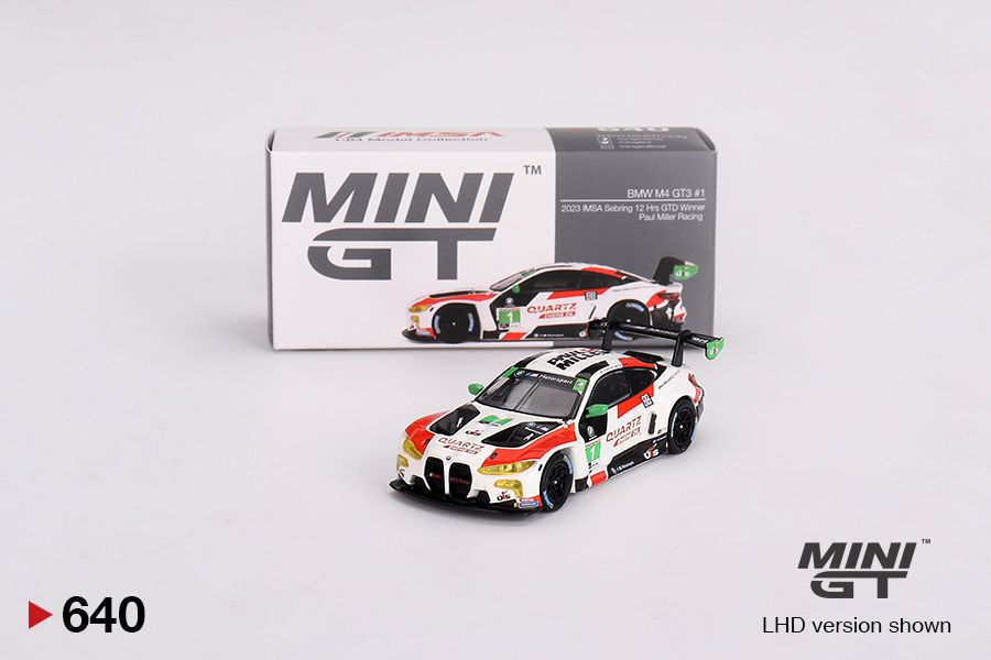 1:64 BMW M4 GT3 #1 Paul Miller Racing IMSA 2023