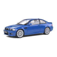 SOLIDO 1/18 BMW M3 (E46) 2000 (LAGUNA SECA BLUE)