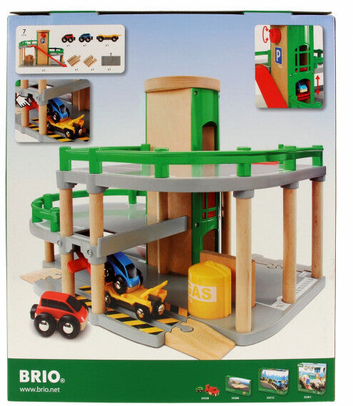 BRIO World 33204 Parking Garage Railway Accessory – GP Models - Main Image