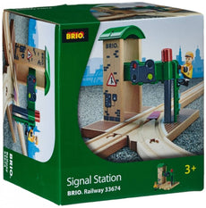 BRIO World World Train Signal Station
