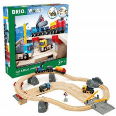 BRIO B33210 Rail and Road Loading Set