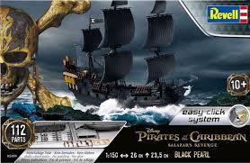 Revell 1/150 Disney Pirates of the Caribbean Salazar's Revenge Black Pearl