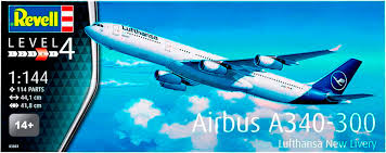 Revell 1/144 Airbus A340-300 Lufthansa New Livery