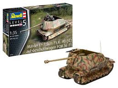 Revell 1/35 Marder I-7,5cm Pa.K. 40 (Sf.) auf Geschutzwagen FCM 36 (f)