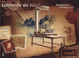 Revell Leonardo da Vinci Printing Press