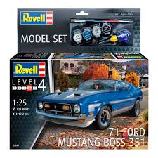Revell 1/25 '71 Ford Mustang Boss 351