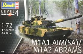 Revell 1/72 M1A1 Aim (SA)/M1A2 Abrams