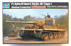 Trumpeter 1/35 Pz. Kpfw. Vl Austif. E Sd. Kfz.181 Tiger 1 Medium Production