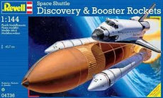 Revell 1/144 Space Shuttle Discovery & Booster Rockets