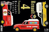 Ebbro 1/24 Renault 4 Fourgonnette Renault Service