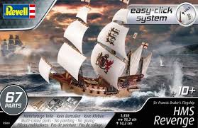 Revell 1/350 HMS Revenge Sir Francis Drake's Flagship