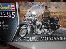 Revell 1/8 US Police Motorbike