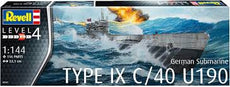 Revell 1/144 Type IX C/40 U190