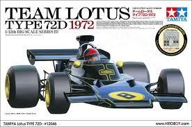 Tamiya -1/12 Team Lotus Type 72D 1972