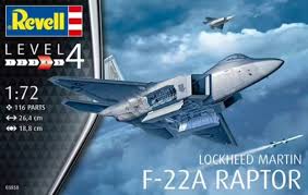 Revell 1/72 Lockheed Martin F-22A Raptor