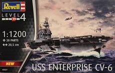 Revell 1/1200 USS Enterprise CV-6
