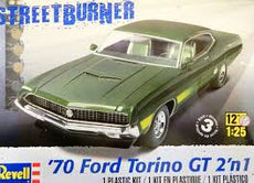 Revell 1/25 1970 Ford Torino GT 2'n1 Streetburner