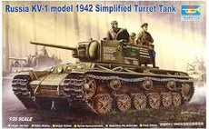 Trumpeter 1/35 Russia KV-1 model1942 Simplified Turret Tank
