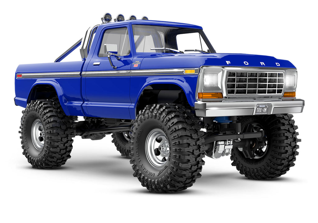 Traxxas –1/18 TRX-4M Ford F-150 High Trail Truck - Brown/Blue