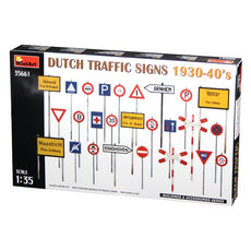 MiniArt 35661 1/35 Dutch Traffic Signs 30-40S