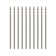 Modelcraft Precision HSS Drill Bits 0.8mm (Pack of 10)