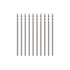 Modelcraft Precision HSS Drill Bits 0.5mm (Pack of 10)