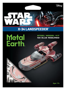 Star Wars X-34 LANDSPEEDER 3D Steel Model Kit