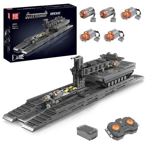 MOULD KING Bridge Laying Vehicle With Motor with 1759 Pieces