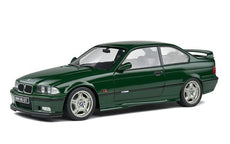 BMW E36 COUPE M3 GT BRITISH RACING GREEN 1995 1/18 SOLIDO