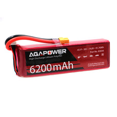 AGA POWER 6200mAh 14.8V 40C 4S1P