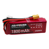 7.4v 1800mah 40c soft pack